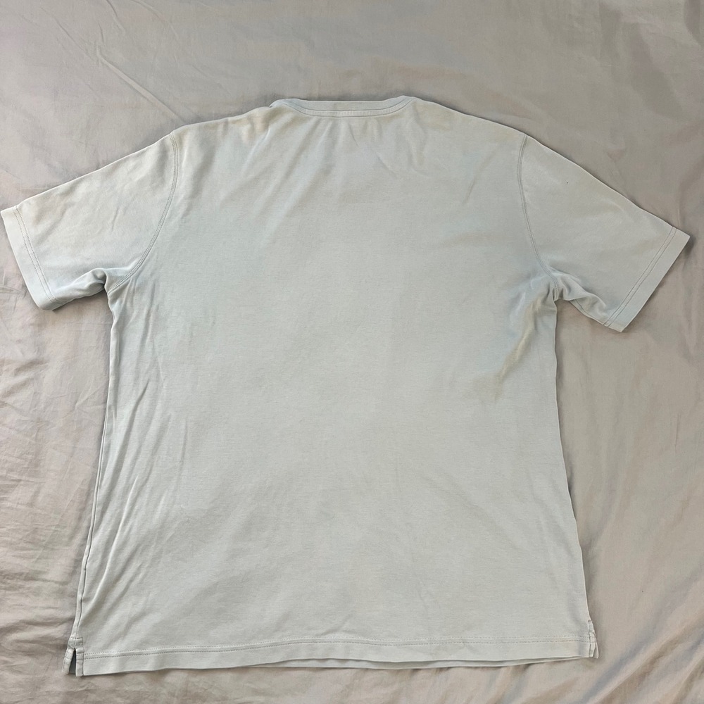 ROBERT BARAKETT T Shirt Mens XXL Monument Grey Pima Cotton Crew Neck Style 23336 - Picture 3 of 13